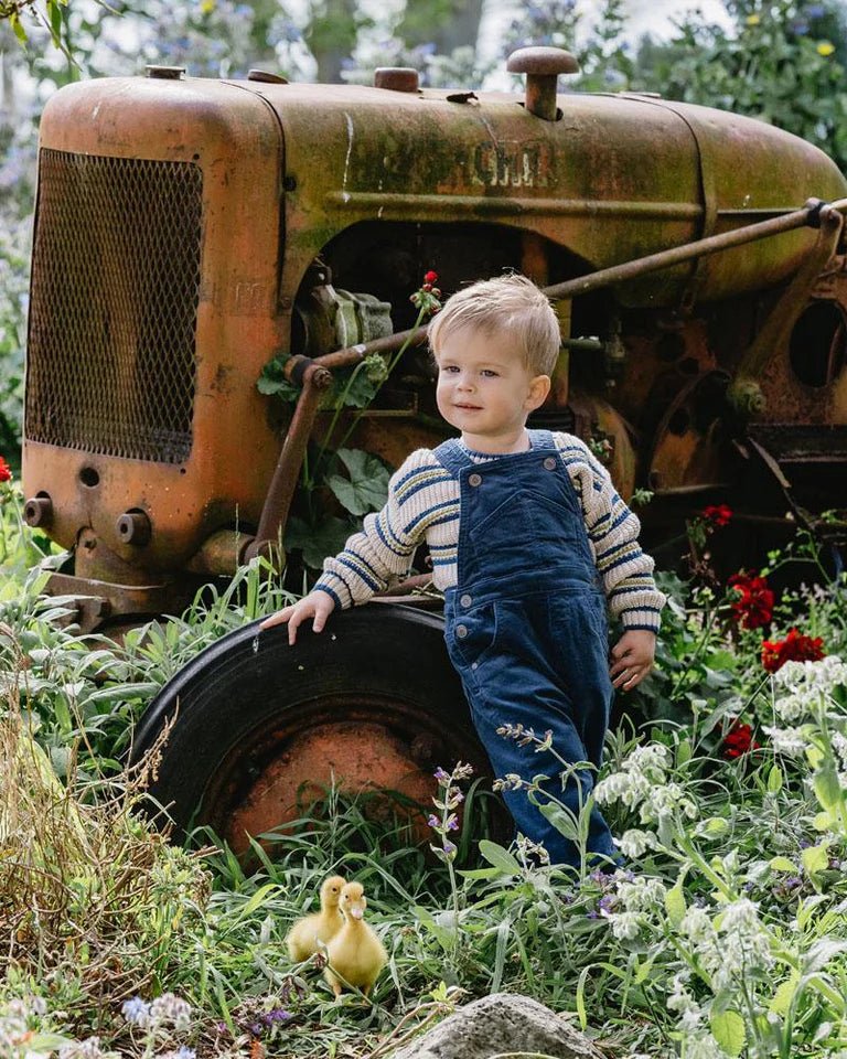 High Flyer Cord Overalls - Aster & Ruby