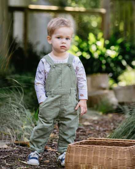 Issac Cord Overalls - Aster & Ruby