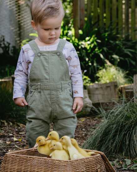 Issac Cord Overalls - Aster & Ruby