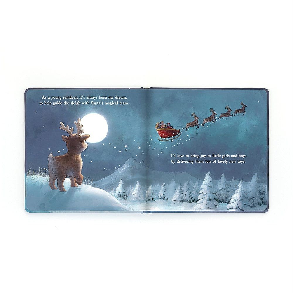 Jellycat A Reindeer's Dream Book - Aster & Ruby