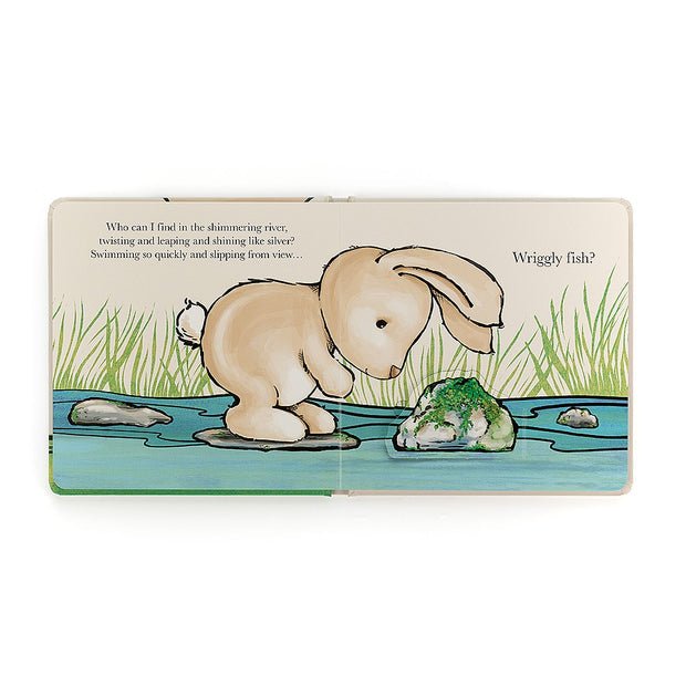 Jellycat In The Wild Garden Book-Aster & Ruby