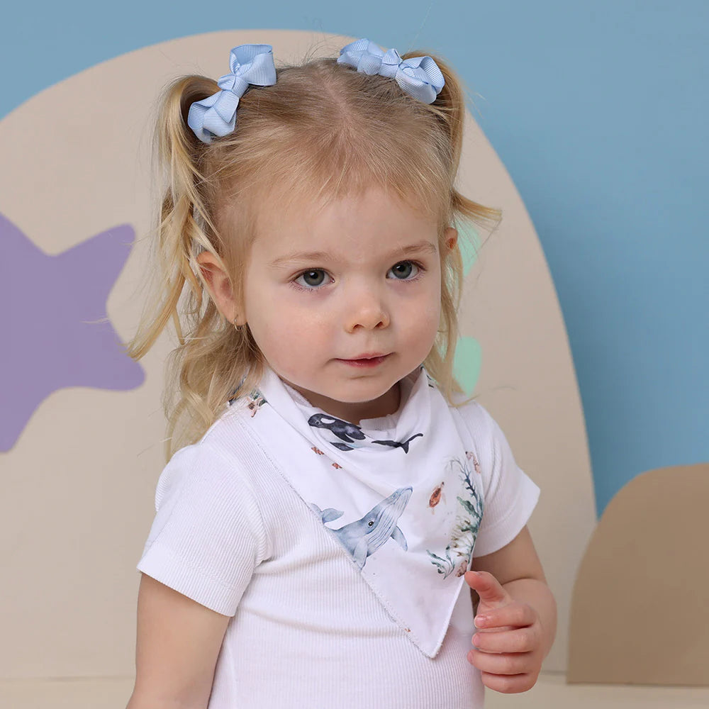 Ocean Organic Dribble Bib