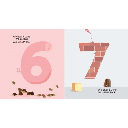 Pull & Play Book Numbers - Aster & Ruby