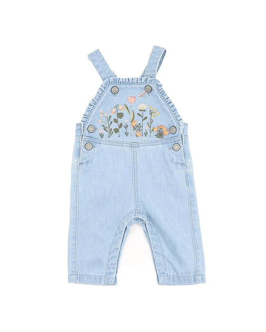 Botanica Embroided Overalls - Aster & Ruby