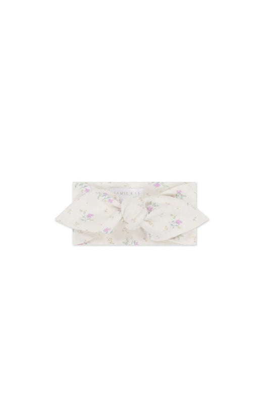 Organic Cotton Headband - Thelma Orchid - Aster & Ruby